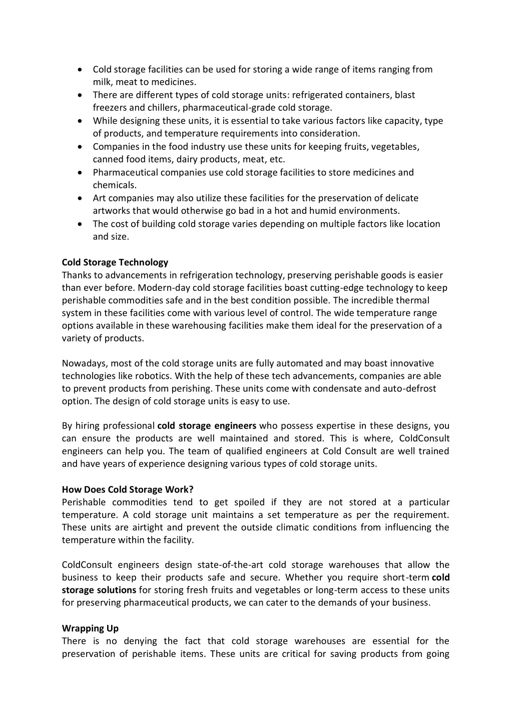 PPT - How Can Cold Storage Warehouse Help? PowerPoint Presentation ...