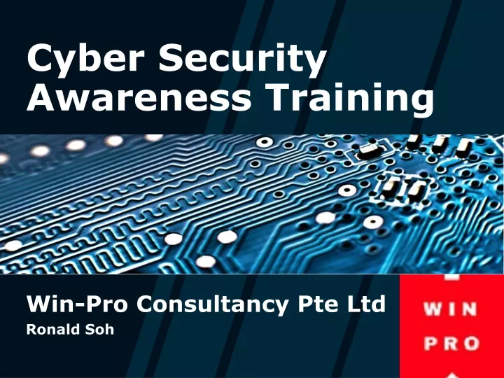 PPT Cyber Security Awareness Training PowerPoint Presentation, free