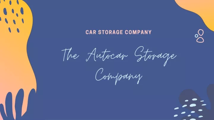 car storage company n.