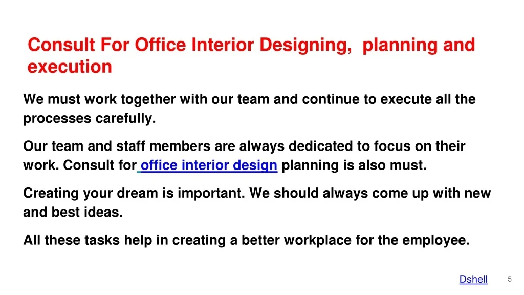 PPT - office interior design services PowerPoint Presentation, free ...
