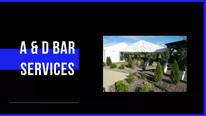 a d bar services n.
