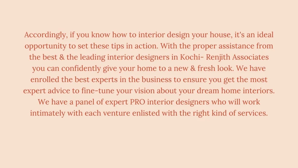 PPT - Best Interior Design Tips Perfect for Any Home PowerPoint ...