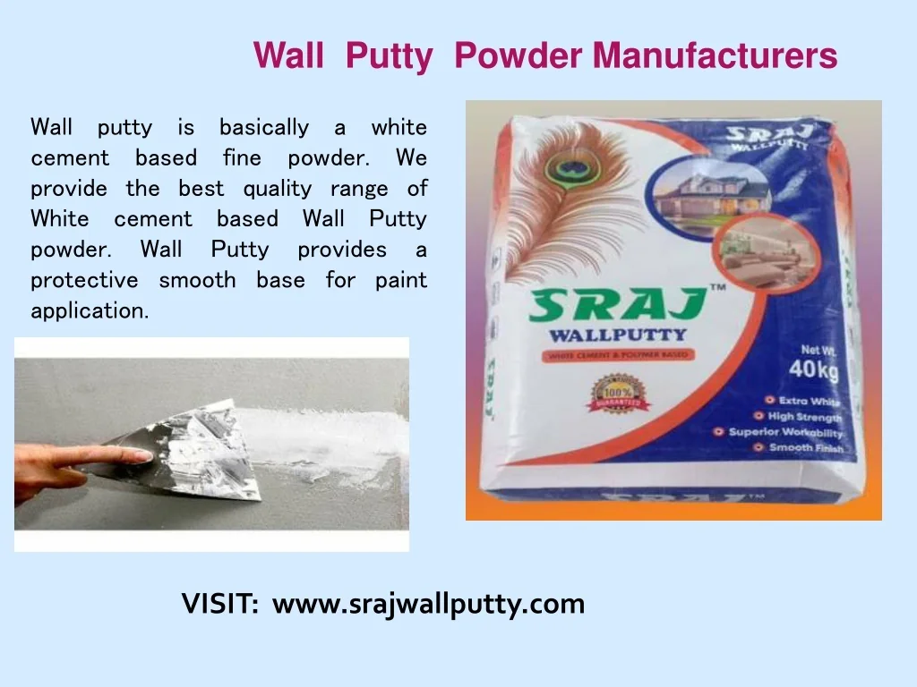 PPT - Wall putty powder Manufacturers PowerPoint Presentation, free ...
