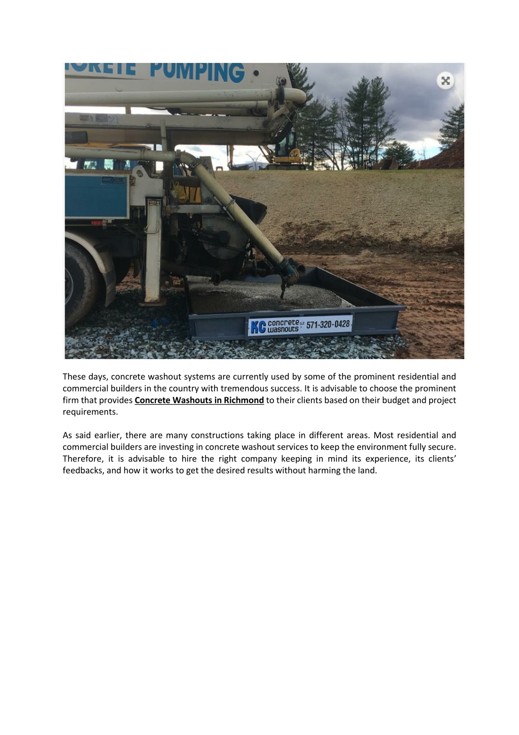 PPT - Concrete Washout Services in Northern Virginia PowerPoint ...