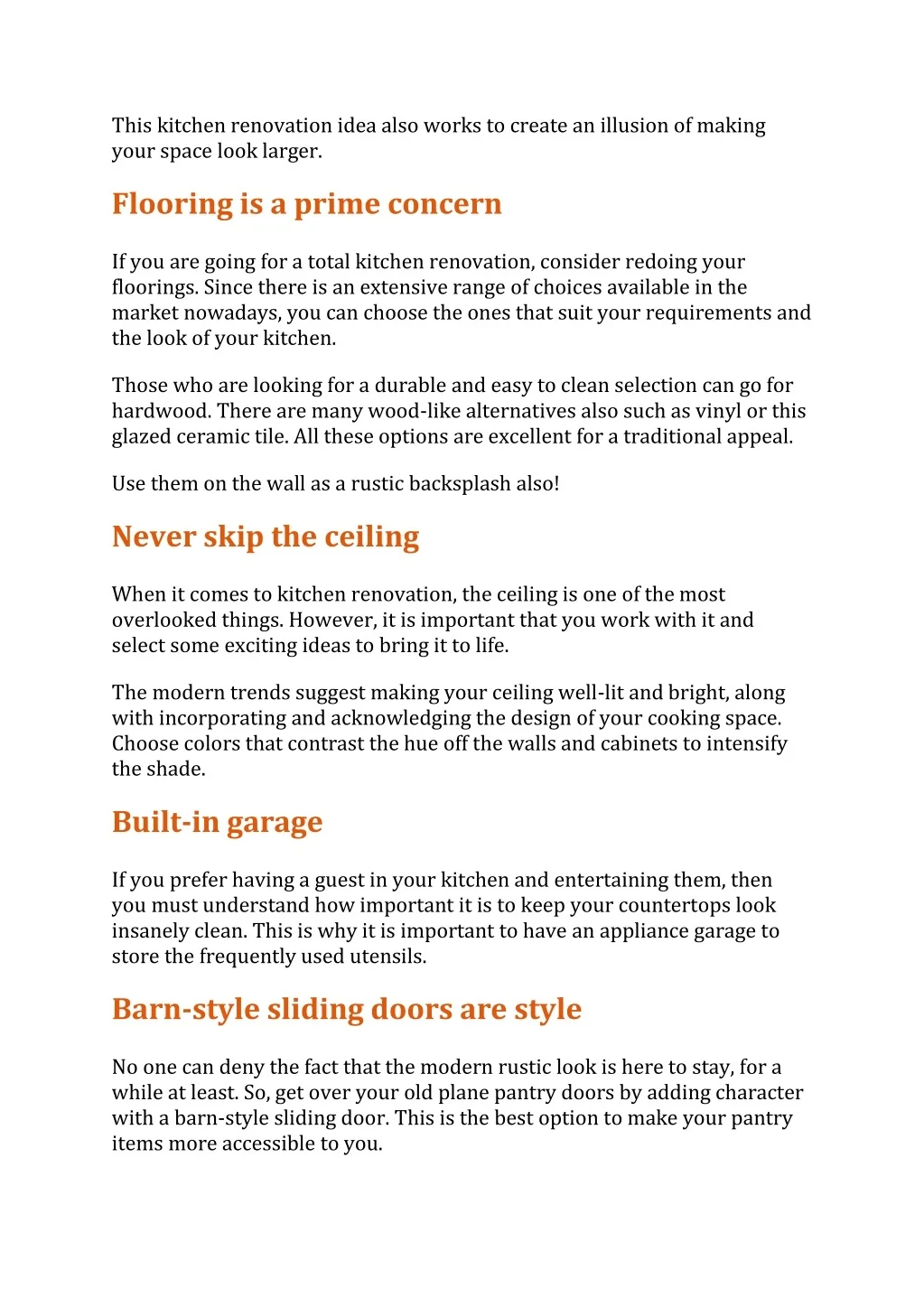 PPT - Kitchen Renovation Ideas to Make Your Home Look Modern PowerPoint ...