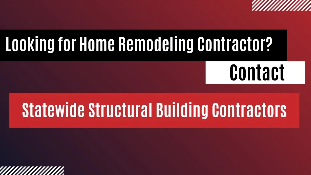 PPT - 5 Tips for Selecting a Remodeling Contractor PowerPoint ...