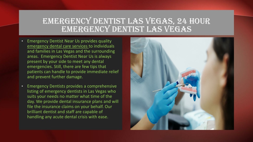 PPT Emergency Dentist Chicago PowerPoint Presentation Free Download   Emergency Dentist Las Vegas 24 Hour Emergency Dentist Las Vegas L 