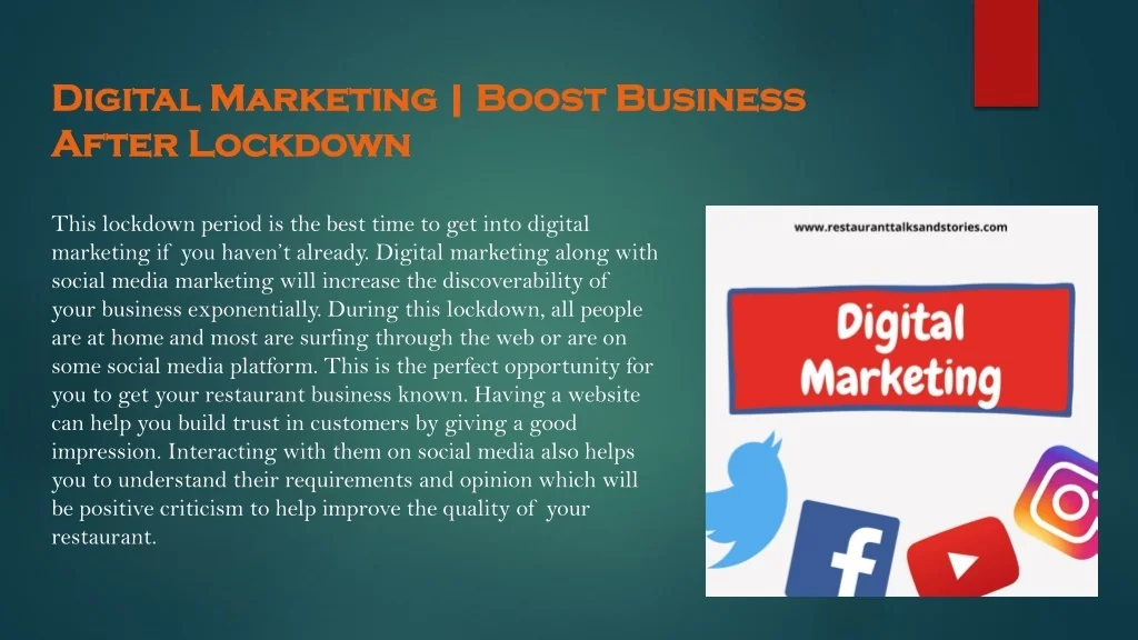 PPT - How to boost your business after lockdown? PowerPoint ...