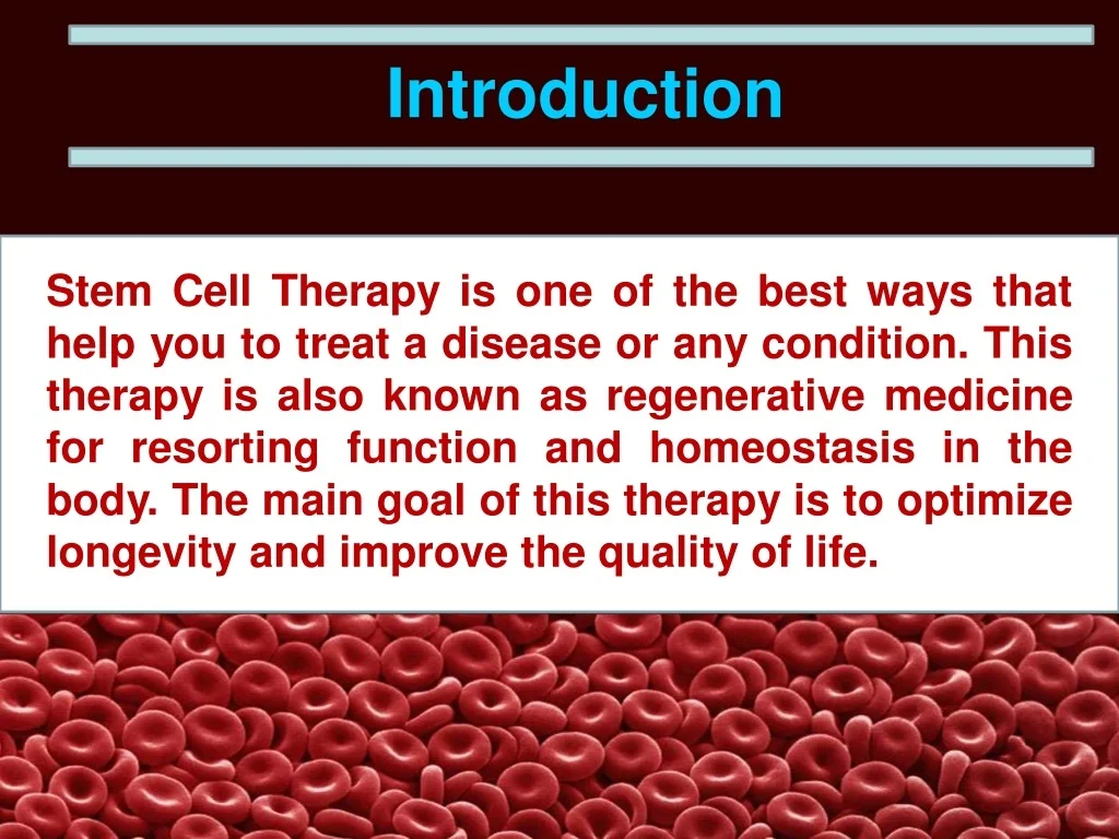PPT - Stem Cell Therapy Las Vegas – Best Option To Treat A Disease ...
