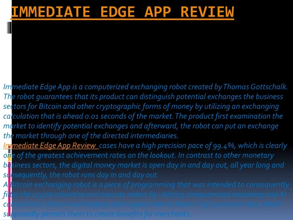 PPT - Immediate Edge App Review PowerPoint Presentation, free download ...