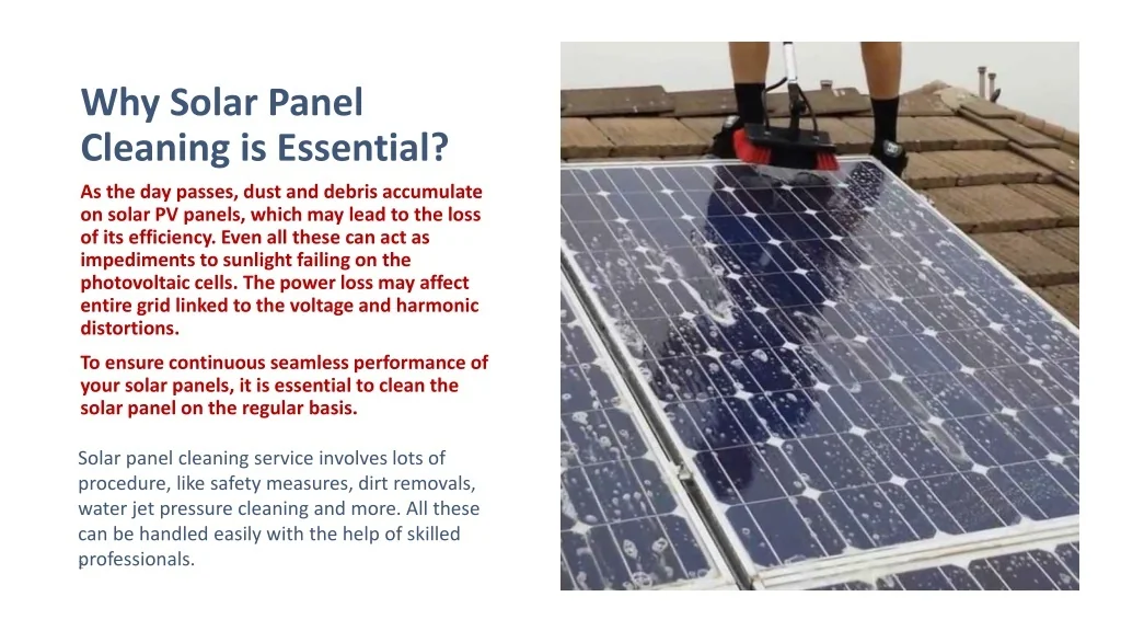 PPT - Hire Skilled Manpower for Solar Panel Cleaning Service in Dubai ...