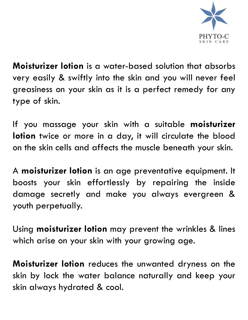 PPT Moisturizer Lotion An Impeccable Beauty Product PowerPoint