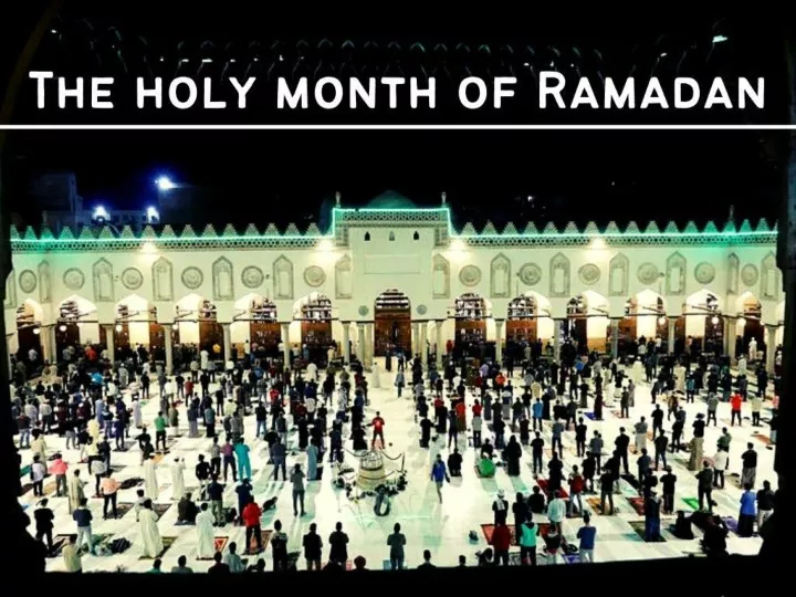 the holy month of ramadan n.