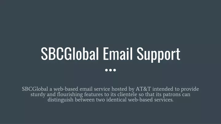 sbcglobal email support n.