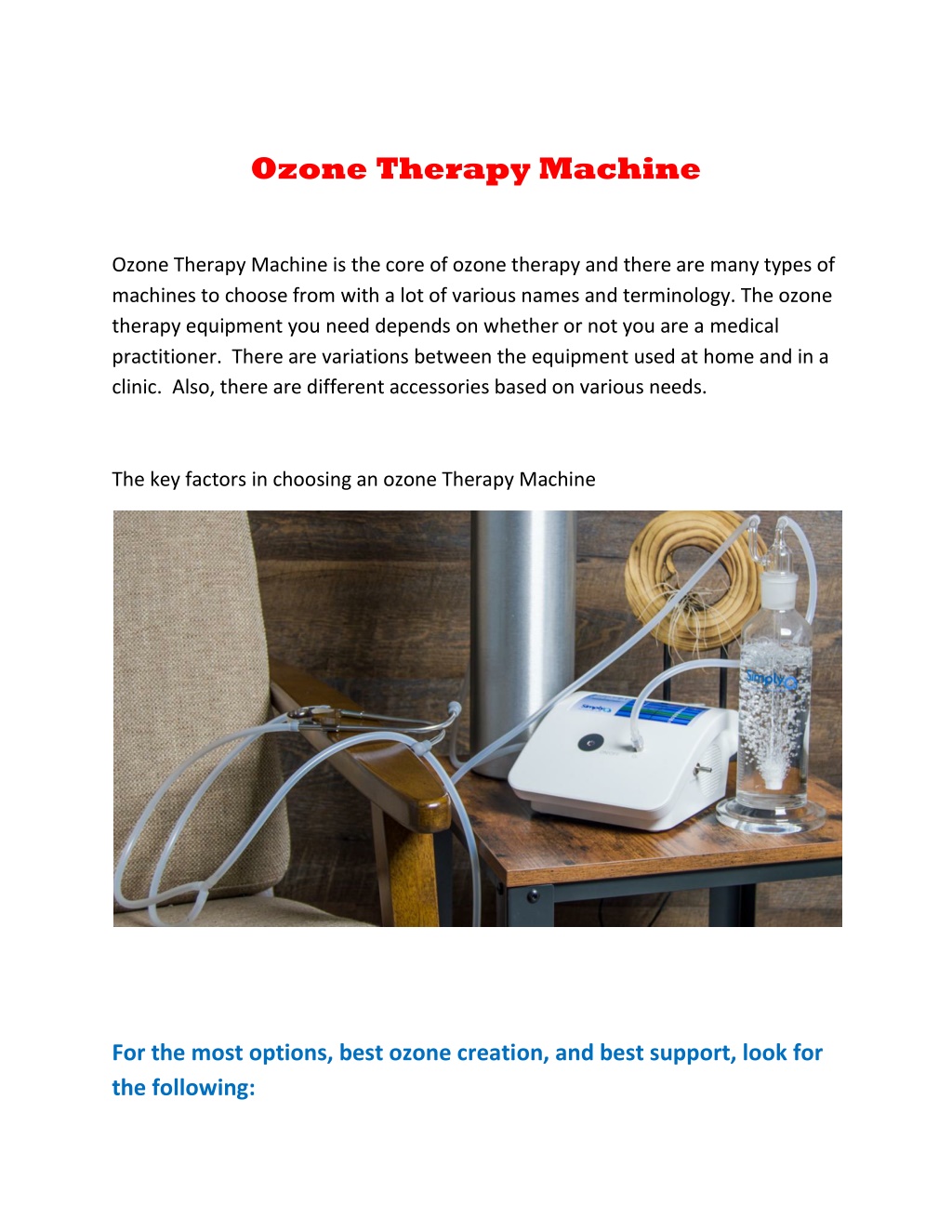 PPT - Ozone Therapy Machine PowerPoint Presentation, free download - ID ...