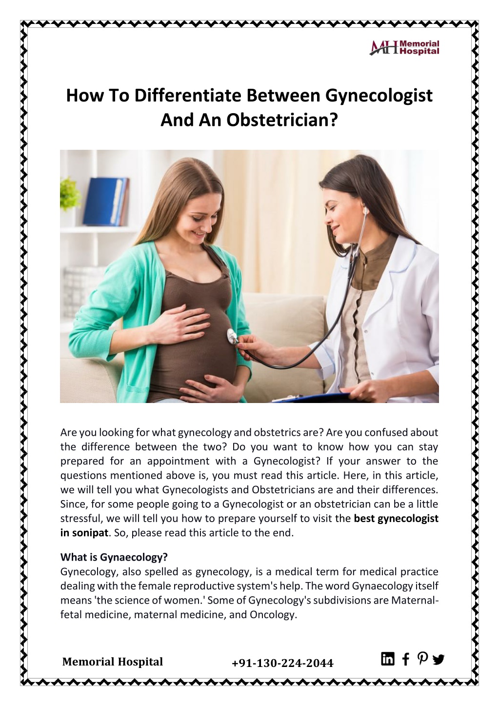 PPT - How To Differentiate Between Gynecologist And An Obstetrician ...