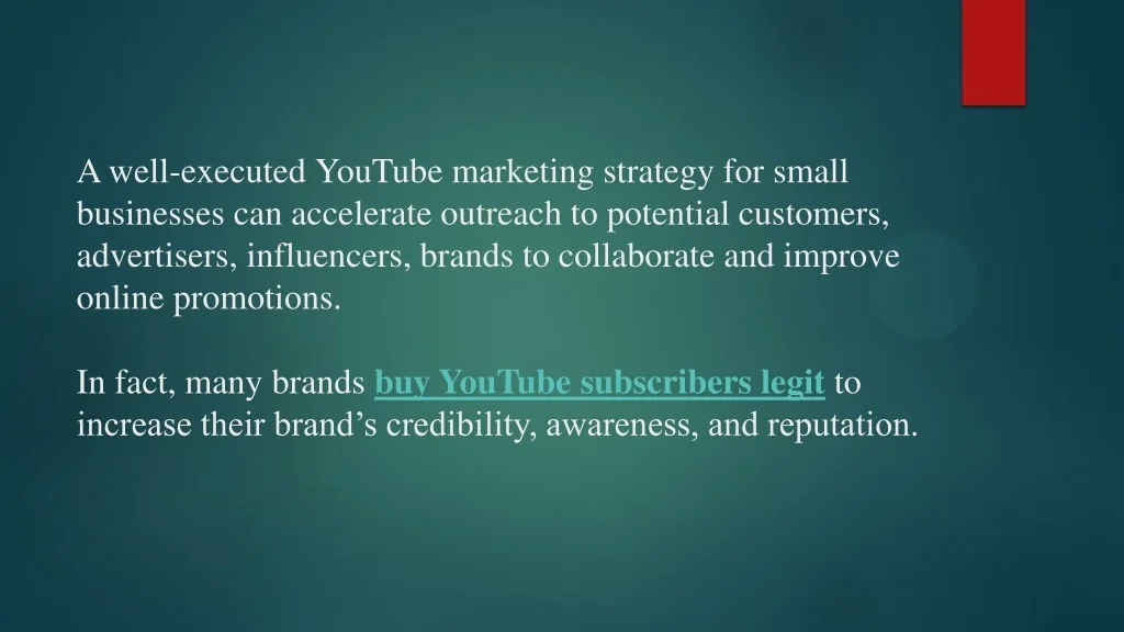 PPT - Youtube marketing strategy for businesses-2021 PowerPoint ...