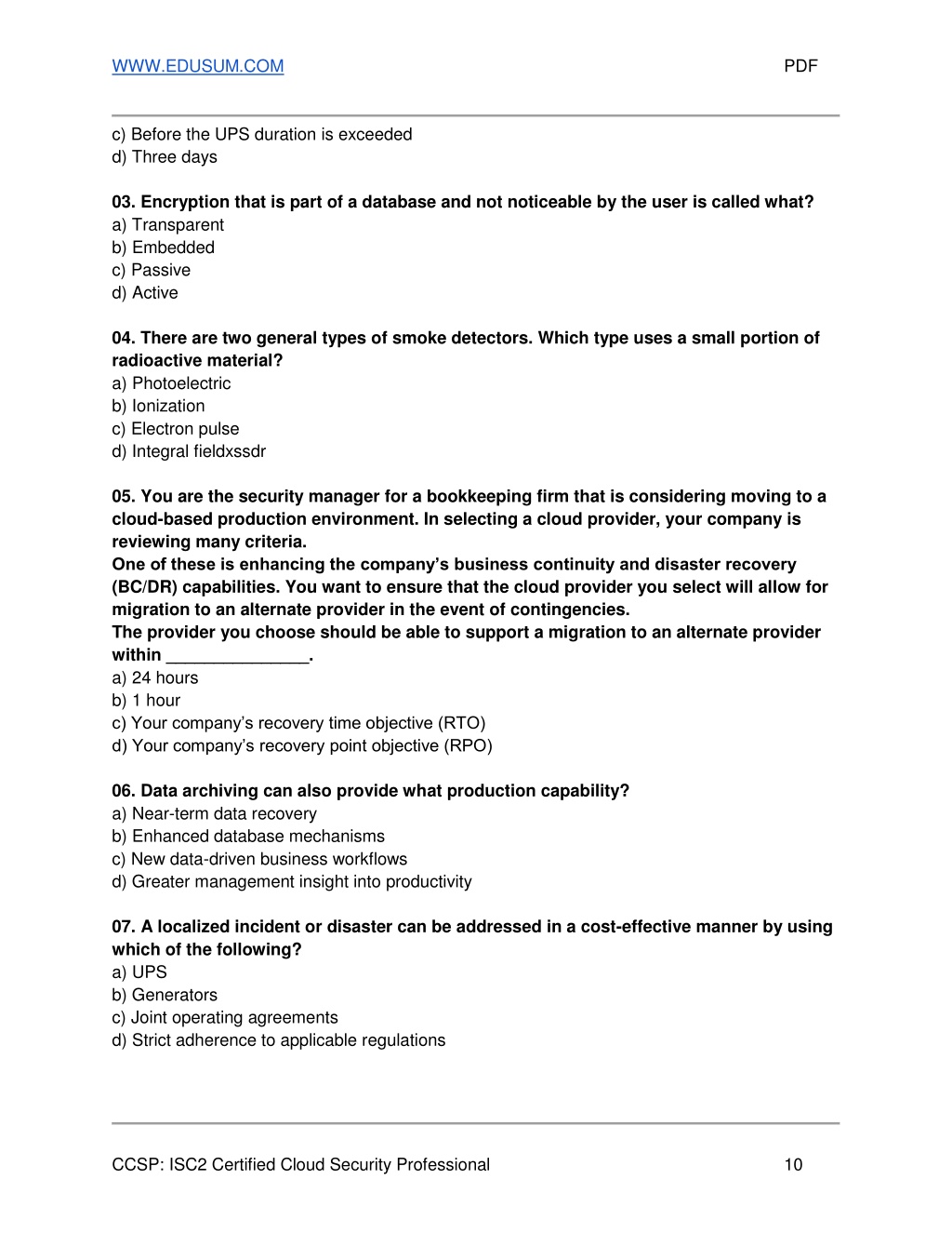 CCSP Reliable Braindumps Questions