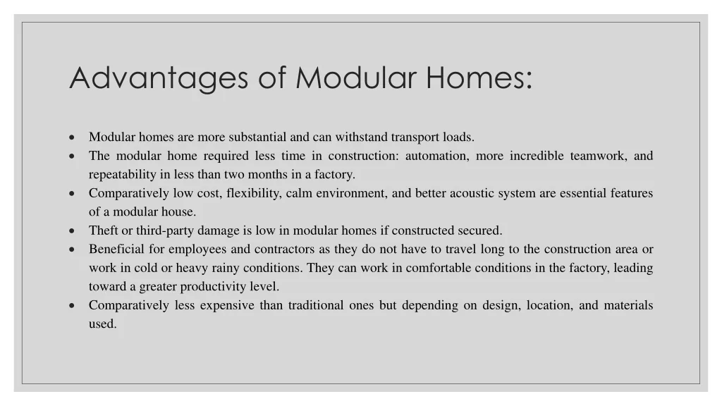 PPT - Everything You Need to Know About Modular Homes PowerPoint ...