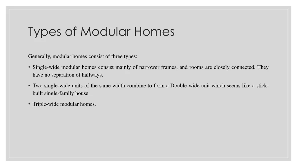 PPT - Everything You Need to Know About Modular Homes PowerPoint ...