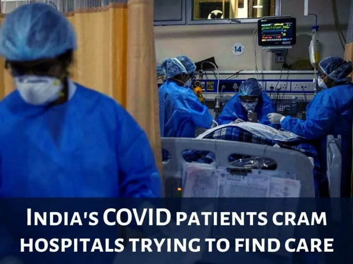 india s covid patients cram hospitals trying to find care n.