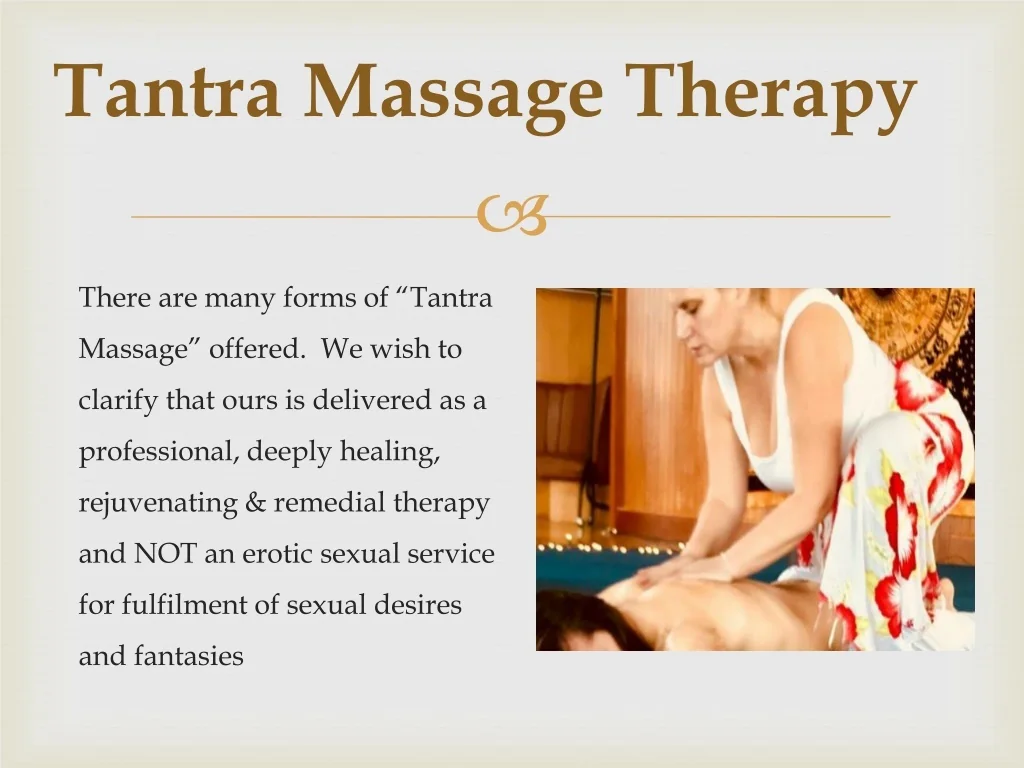 PPT - Tantra Massage Therapy - Alchemy of Living PowerPoint ...