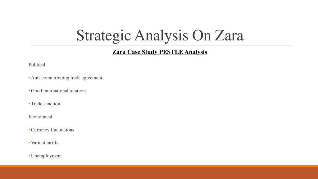 zara strategic management case study