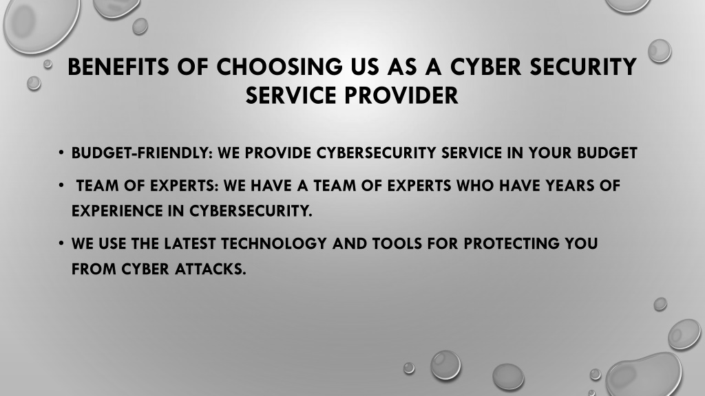 Ppt Cybersecurity Service Provider Powerpoint Presentation Free