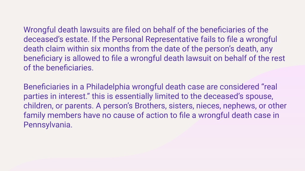 PPT - How A Family Can File A Wrongful Death Lawsuit? PowerPoint ...