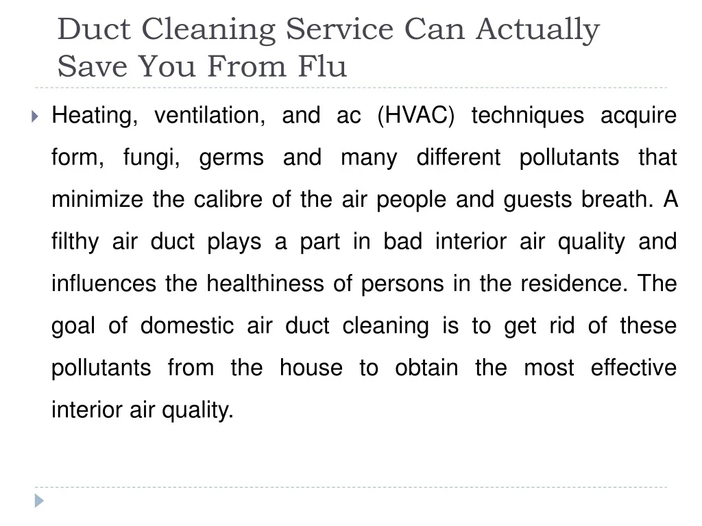 PPT - Air Duct And Vent Cleaning Melbourne PowerPoint Presentation ...