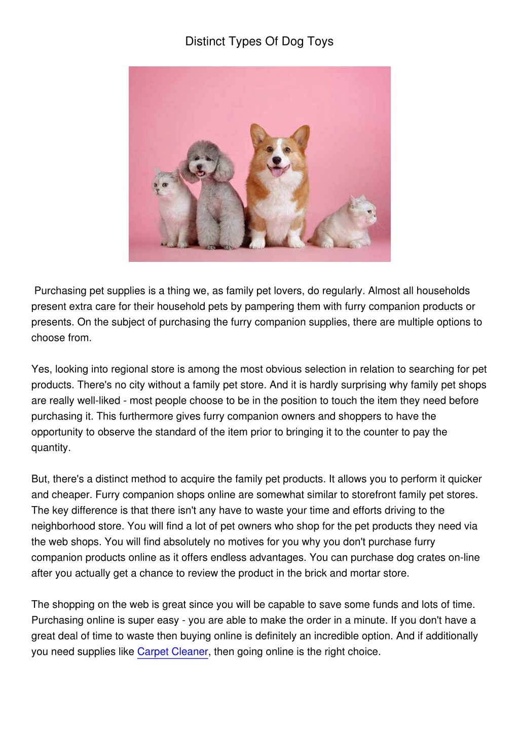 PPT DistinctTypesOfDogToys PowerPoint Presentation Free Download ppt-distincttypesofdogtoys-powerpoint-presentation-free-download