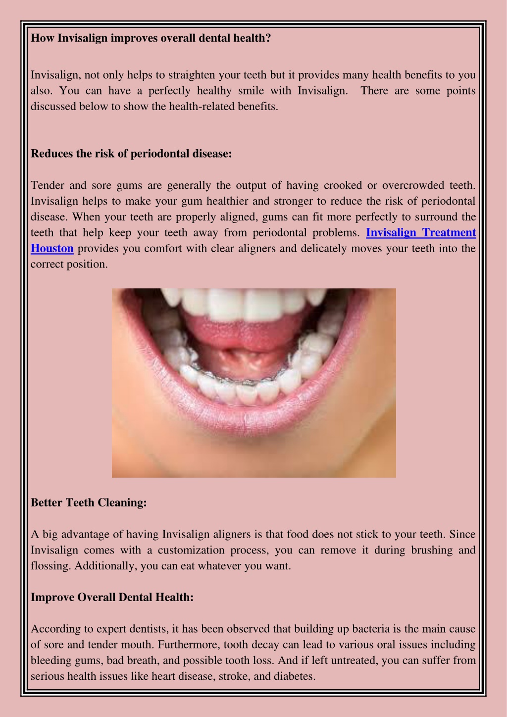 PPT - How will Invisalign Treatment Affect your Oral Health PowerPoint ...