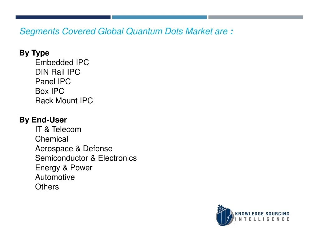 PPT - Global Quantum Dots Market to be Worth US$10.843 billion by 2026 ...