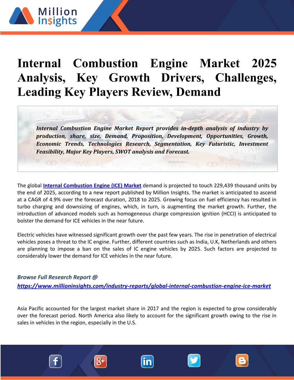 PPT - Internal Combustion Engine Market 2025 Growth, Share, Size, Key ...