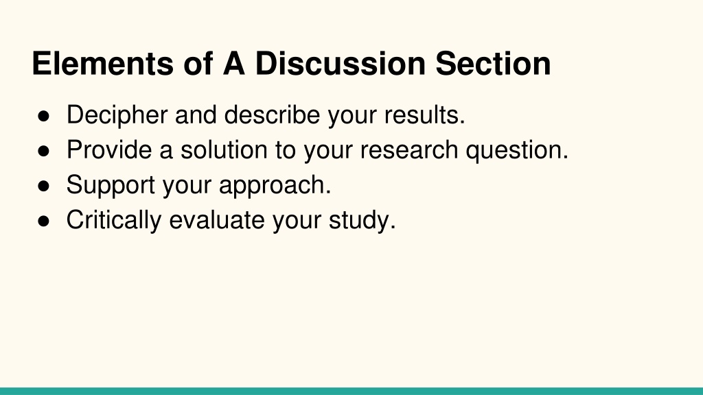 PPT - How To Write A Discussion Section_ PowerPoint Presentation, Free ...