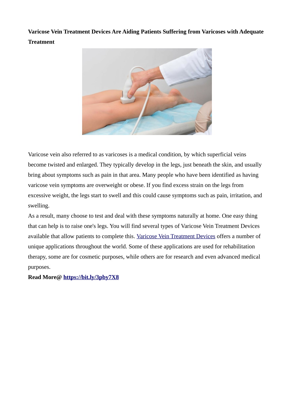 Ppt Varicose Vein Treatment Devices Pdf Powerpoint Presentation