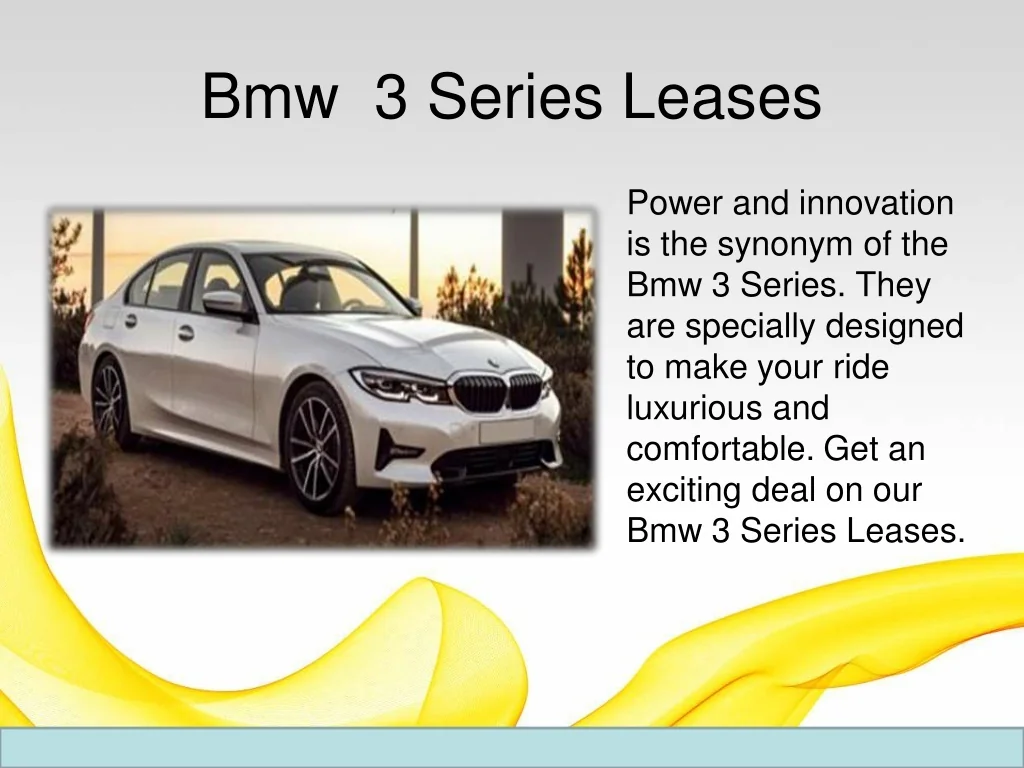 PPT - The Ultimate Guide To Lease BMW Series PowerPoint Presentation ...