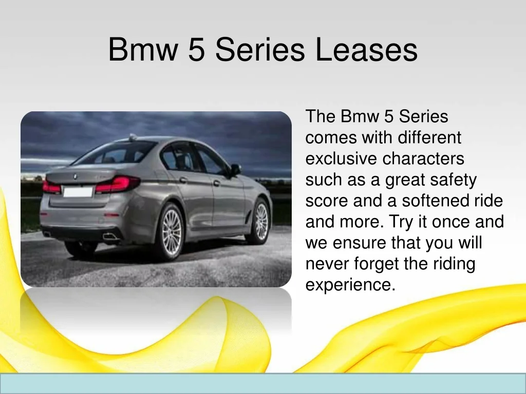 PPT - The Ultimate Guide To Lease BMW Series PowerPoint Presentation ...