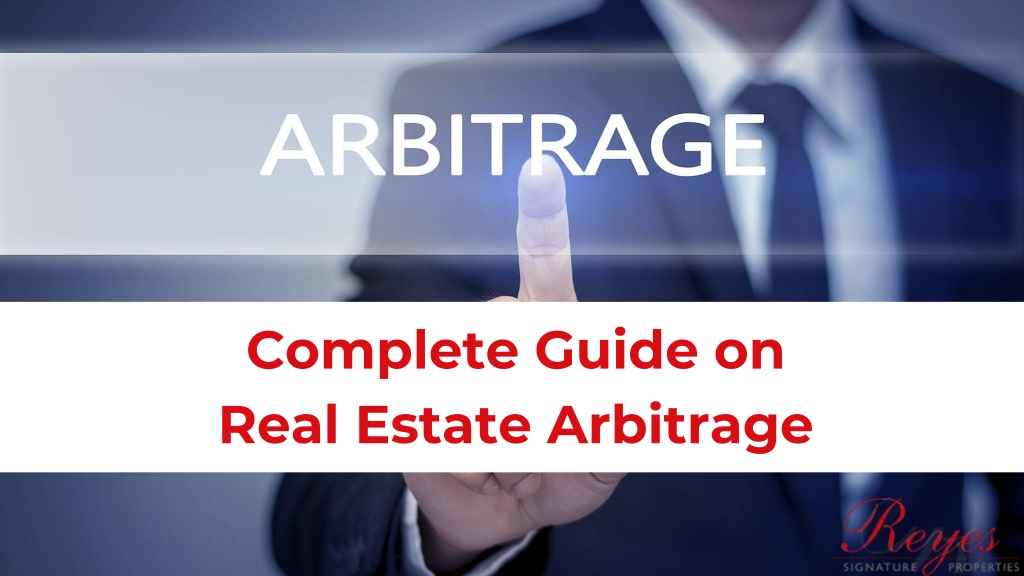 real estate assignment arbitrage