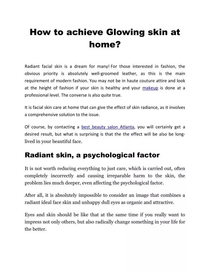 ppt-how-to-achieve-glowing-skin-at-home-powerpoint-presentation-free