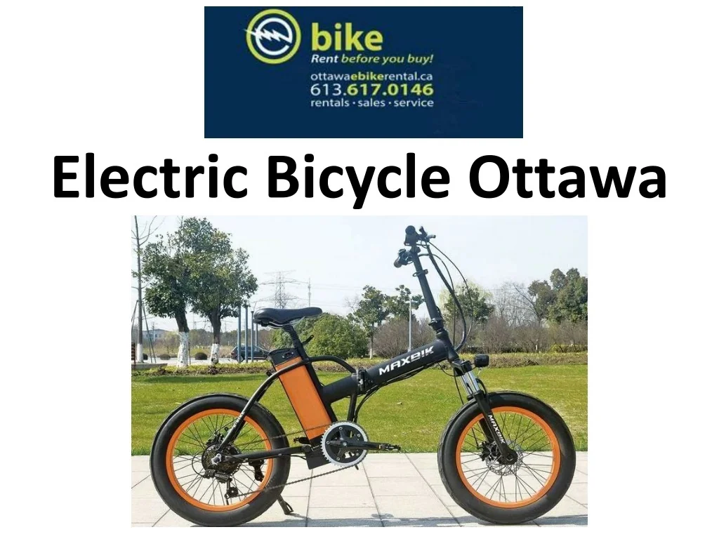 PPT Electric Bicycle Ottawa PowerPoint Presentation, free download
