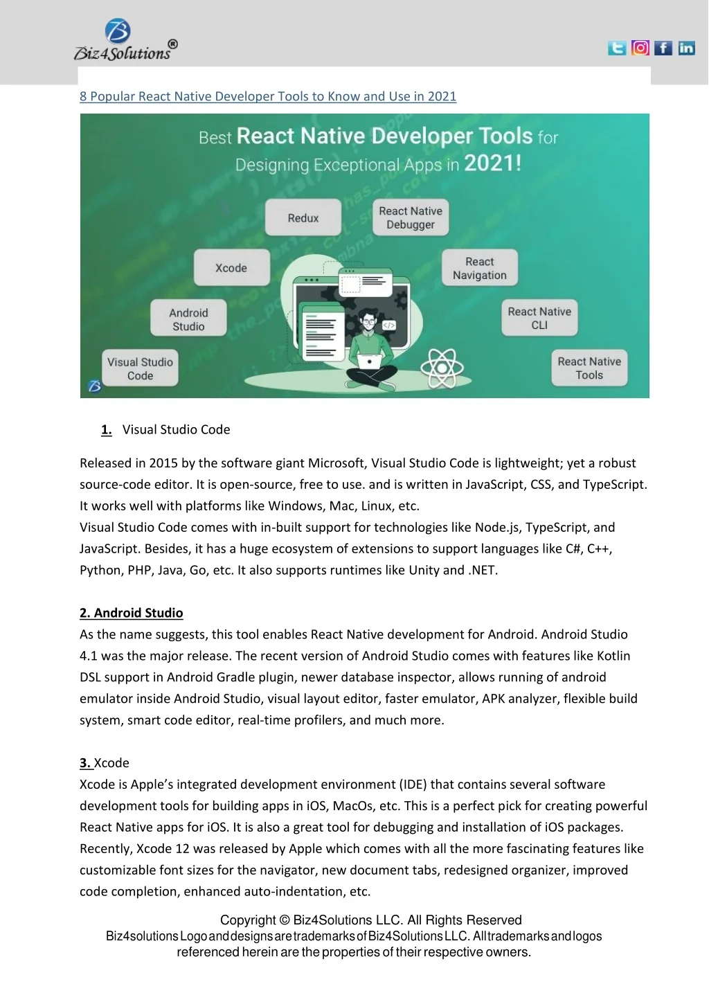 PPT - Best React Native Developer Tools for designing Exceptional Apps ...