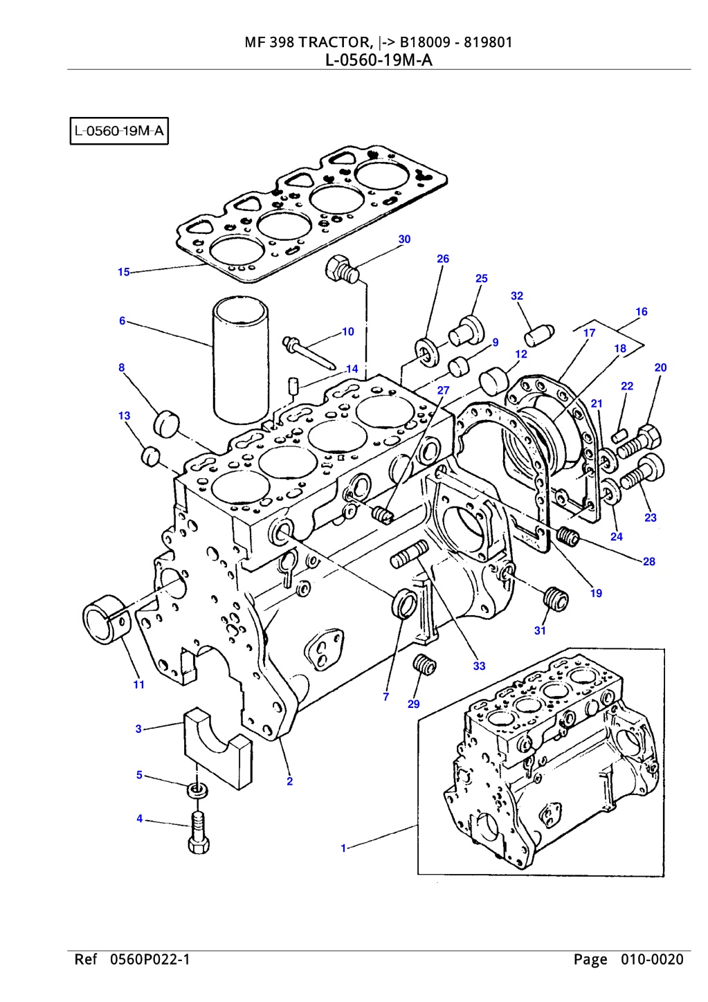 PPT - Massey Ferguson 398 TRACTOR, - B18009 Parts Catalogue Manual ...