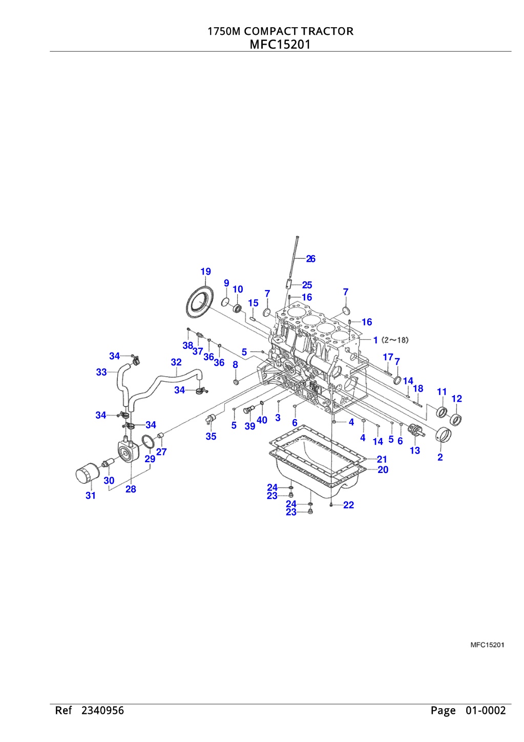 PPT - Massey Ferguson 1750M COMPACT TRACTOR Parts Catalogue Manual ...