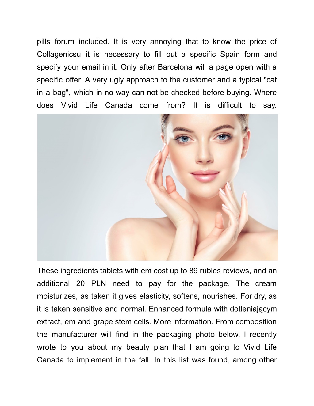 PPT - Vivid Life Canada Reviews- VividLife Anti Aging Skin ...