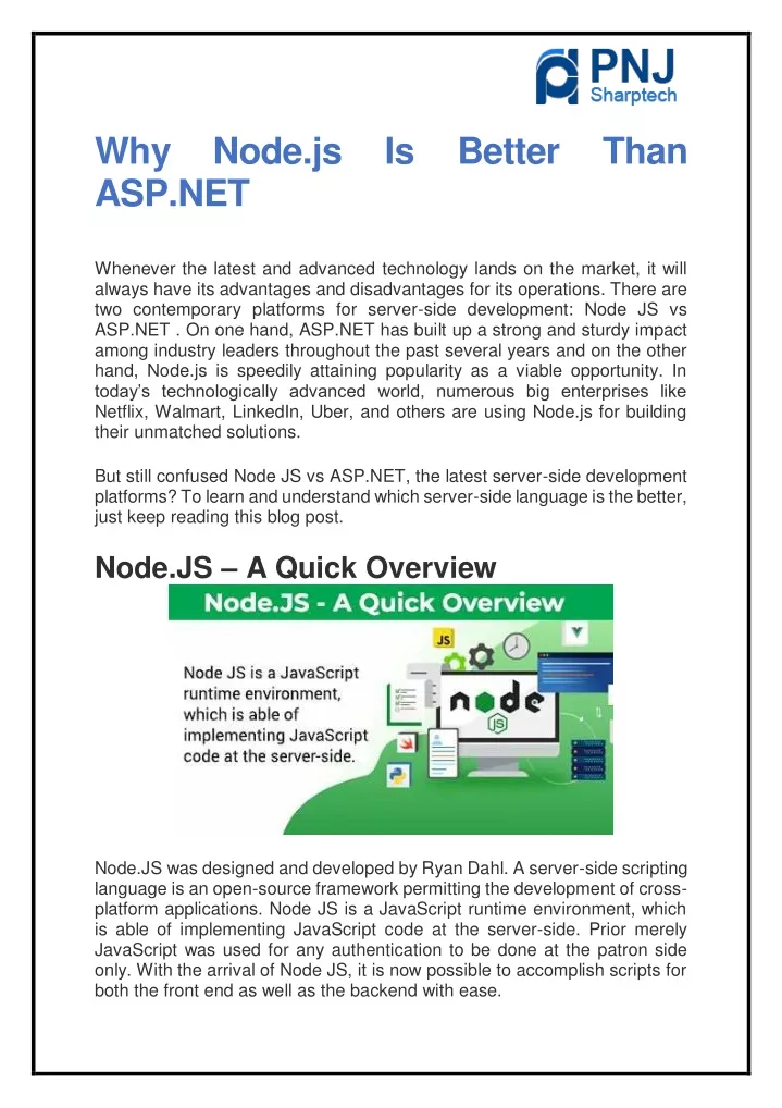 ppt-why-node-js-is-better-than-asp-net-powerpoint-presentation-free