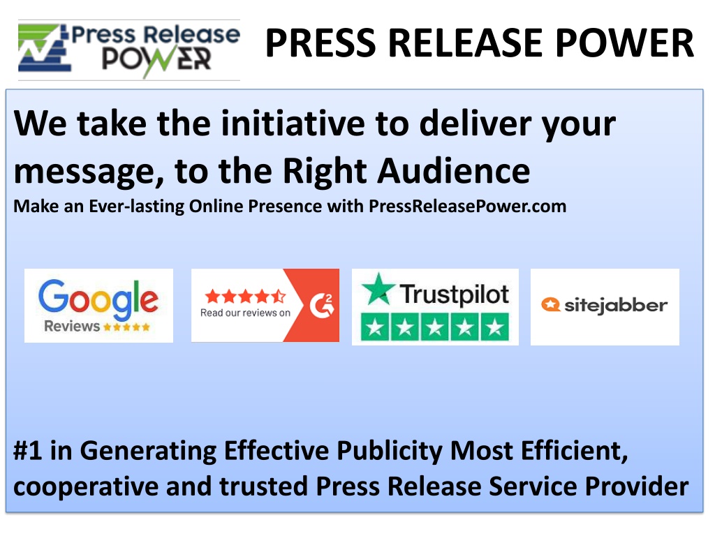 Best Press Release and Writing News wire Services