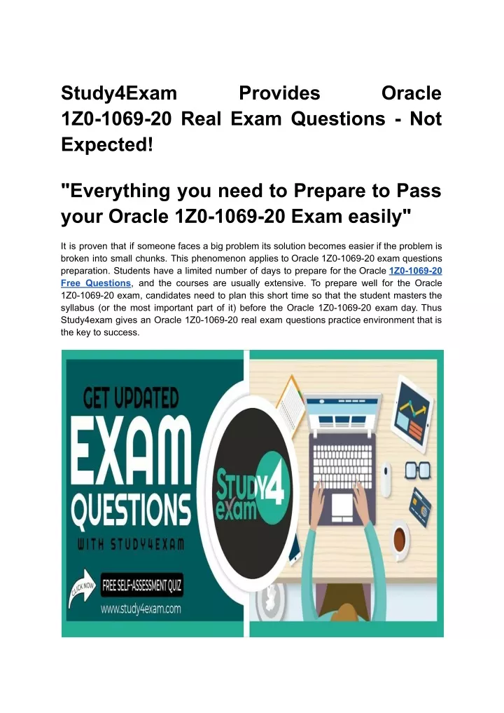 1z0-1069-22 Latest Exam Pattern