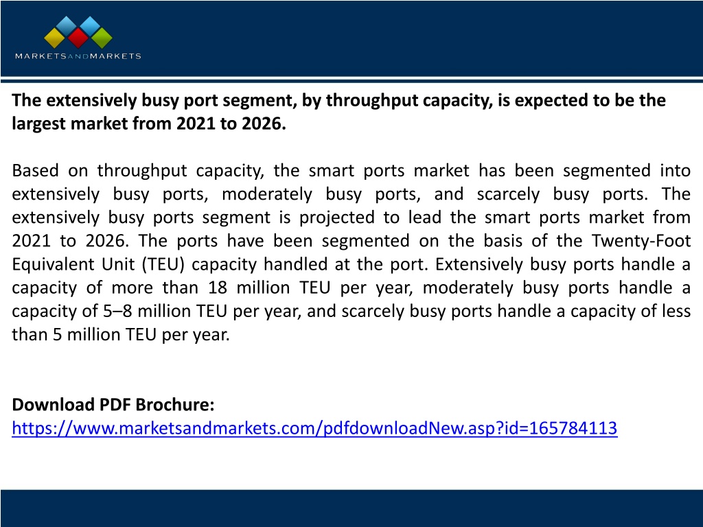 Ppt Ppt Smart Ports Market Trends To Watch Through Powerpoint Presentation Id