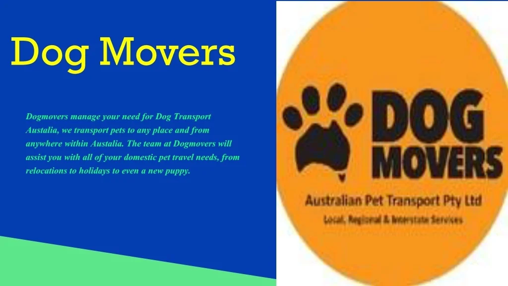 PPT Get To Know Pet Transport In Australia PowerPoint Presentation